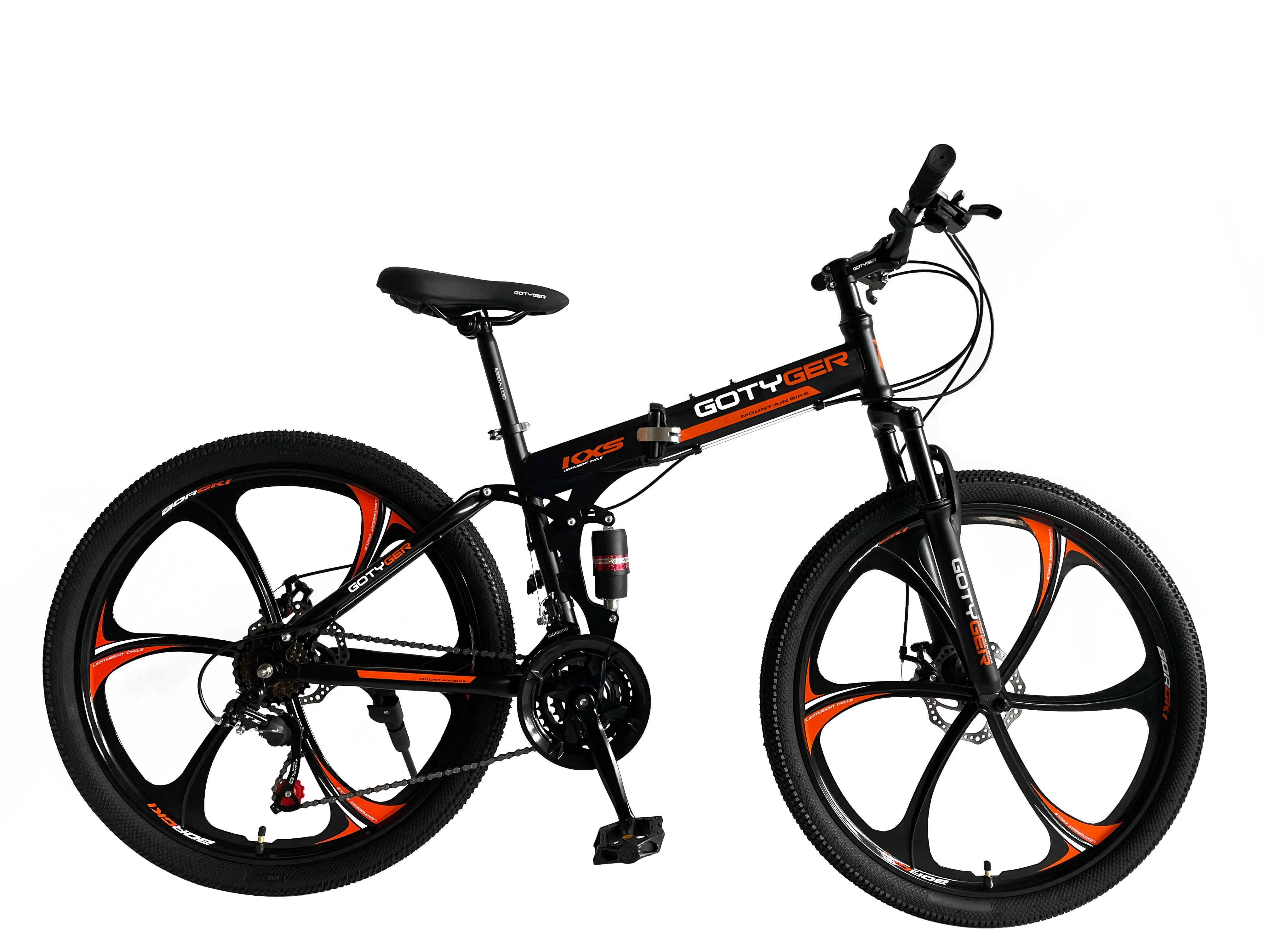 Lightweight folding mountain bike sale